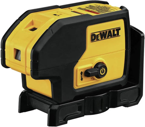 DEWALT Line Laser, Self-Leveling, 3-Beam, Red, Includes Carrying Case (DW083K)