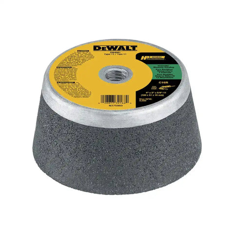 DEWALT Concrete Grinding Wheel, Steel Backed Cup, 4-Inch (DW4961)