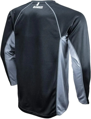 DEWALT DST21-NPBB-L Non-Rated Two Tone Performance T-Shirt, Large