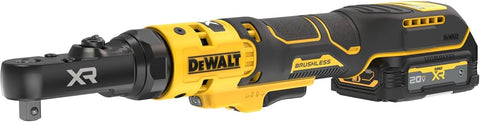 DEWALT 20V MAX* XR Brushless 1/4 in. & 3/8 in. Sealed Head Ratchet Kit (DCF520GE1)
