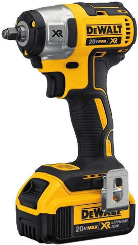 DEWALT 20V MAX XR Cordless Impact Wrench Kit with Hog Ring, 3/8-Inch (DCF890M2)