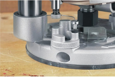 DEWALT Router Fixed/Plunge Base Kit, Variable Speed, 12-Amp, 2-1/4-HP (DW618PK)