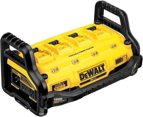 DEWALT DCB1800M3T1 Portable Power Station with (3) 4.0 Ah & (1) 6.0 Ah Batteries