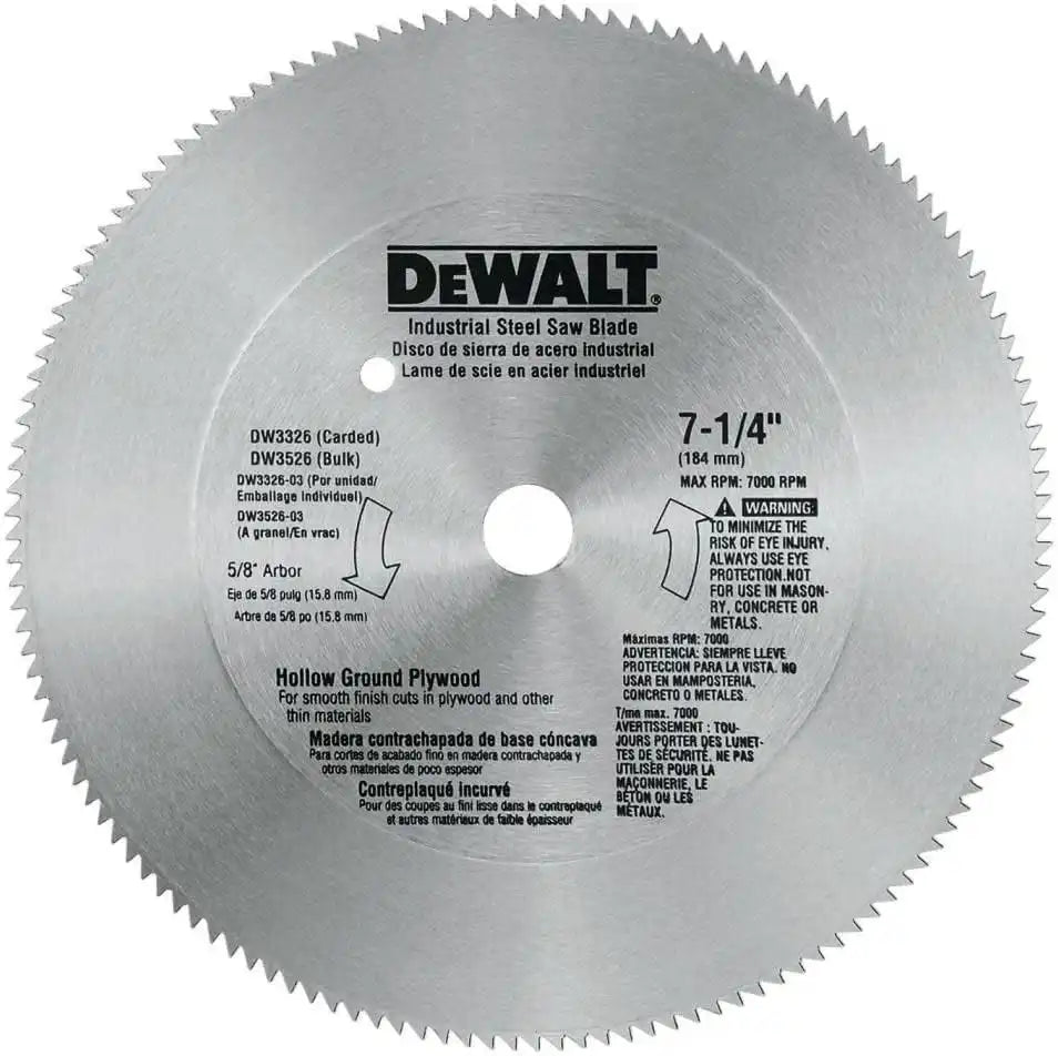 DEWALT DW3526 Saw Blade
