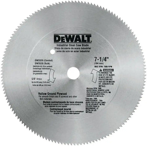 DEWALT DW3526 Saw Blade