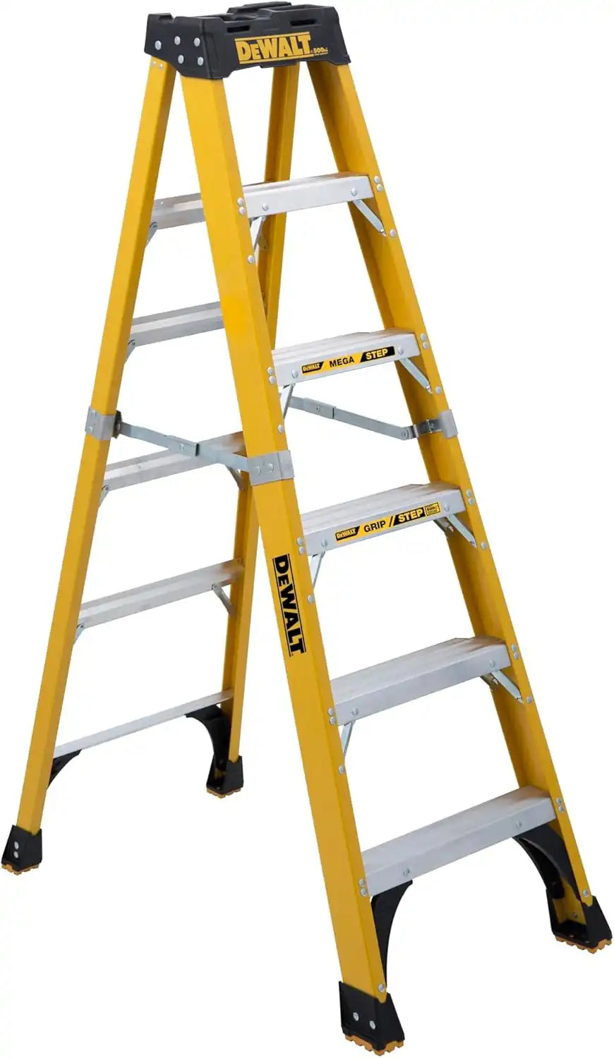 DeWalt 500lb Rated FG Stepladder 6' DXL3810-06