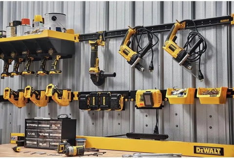 DEWALT Power Tool Organizer, 10-Piece Garage and Workshop Storage, Part of the DEWALT Storage System Lineup (DWST82825)