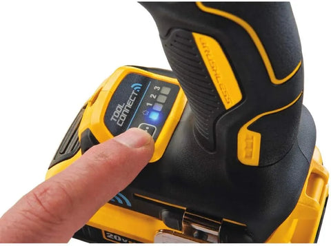 DEWALT 20V MAX* XR Hammer Drill Kit, Tool Connect Bluetooth (DCD797D2)