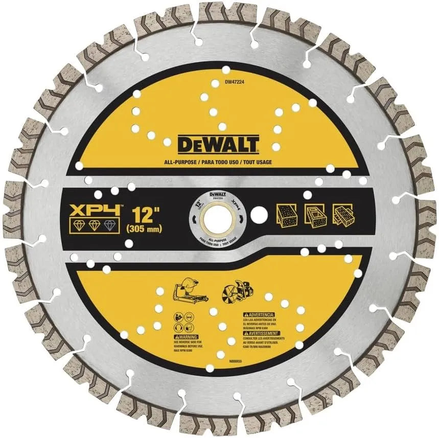 DEWALT DW47224 12IN SEGMENTED XP4 ALL PURPOSE