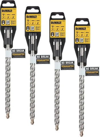 DEWALT DW5453 Hammer Bit, Silver (Pack of 4)