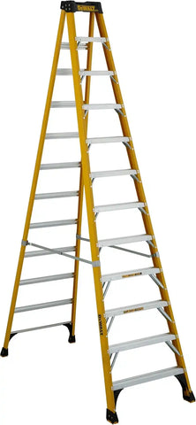 DeWalt Type IAA 375lb Rated FG Stepladder 12 DXL3410-12