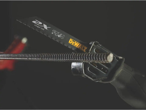 DEWALT 6-Inch Reciprocating Saw Blades, 14 TPI, 5-Pack (DWA4186)