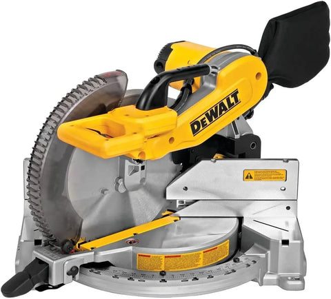 DEWALT Miter Saw, Double-Bevel, Compound, 12-Inch, 15-Amp (DWS716)