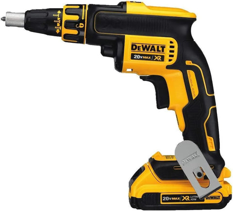 DEWALT 20V MAX* XR Drywall Screw Gun & Impact Driver Kit, 2.0-Amp Hour (DCK267D2)
