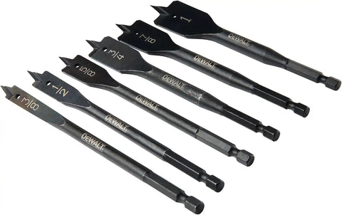 DEWALT Drill Bit, Spade, 6-Piece (DW1587)
