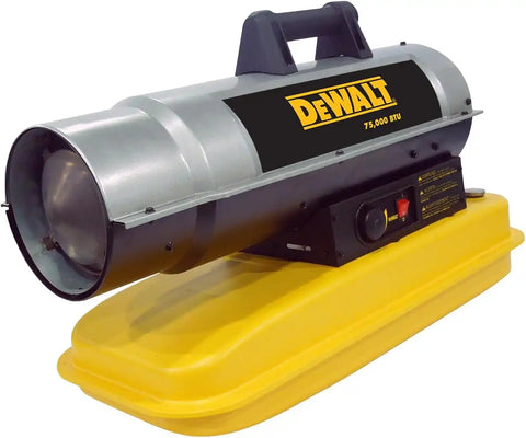 DEWALT DXH75KT Kerosene Heater, 75K BTU