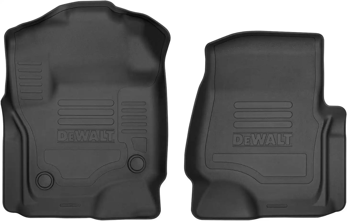 RealTruck DeWalt DXTAFL003 Front Floor Liners Fits 17-19 F250/F350 Crew/SuperCab