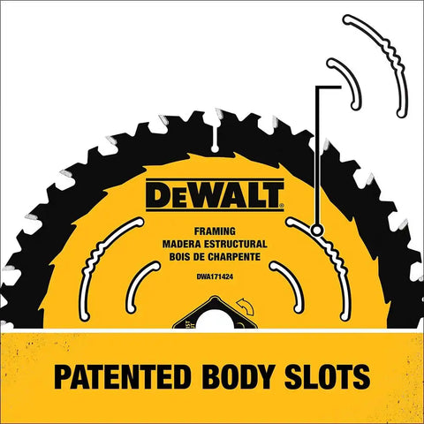 DEWALT Circular Saw Blade, 7 1/4 Inch, 40 Tooth, Wood Cutting, 10 Pack (DWA171440B10)