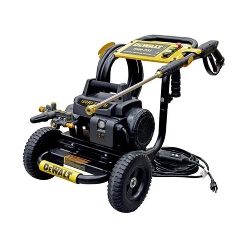 DEWALT Cold Water Electric Pressure Washer, 1500 PSI, 1.5 HP, 2.0 GPM, 5/16IN Hose