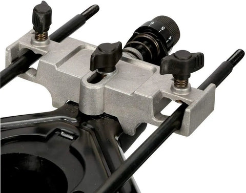 DEWALT Universal Router Edge Guide with Dust Collection, Fine Adjustment, Vacuum Adaptor (DW6913)