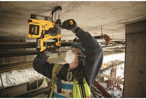 DEWALT DCH273P2 20V Max Brushless SDS Rotary Hammer with 5 Ah Batteries