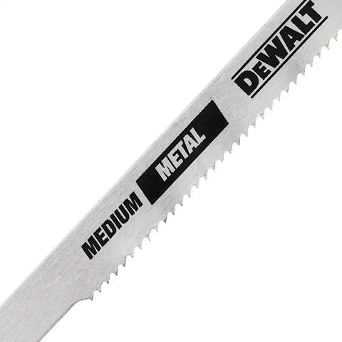 DEWALT DW3755H 4-Inch 8 TPI Aluminum/Fiberglass Cut HCS T-Shank Jig Saw Blade (5-Pack)