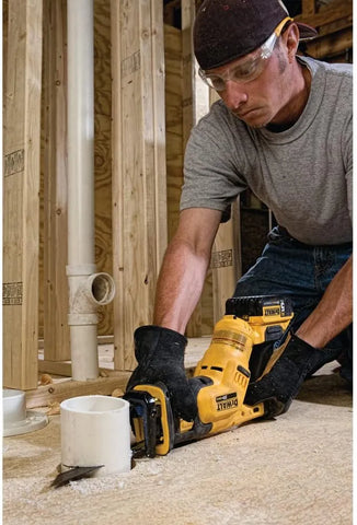 DEWALT 20V MAX Cordless Reciprocating Saw, Compact, Variable Speed, LED Light, Bare Tool Only (DCS387B)