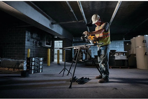 DEWALT 20V* MAX XR Band Saw, Dual Handed, Tool Only (DCS376B)