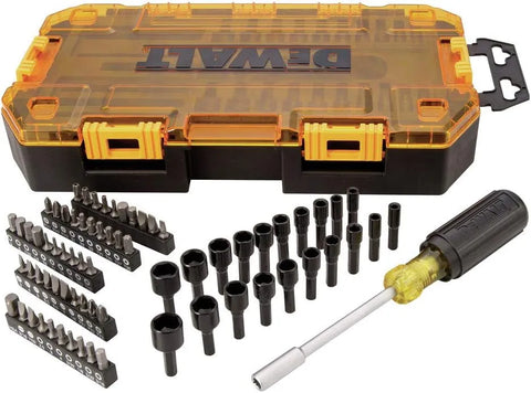 DEWALT Screwdriver Bit Set with Nut Drivers, 71-Piece (DWMT73808)