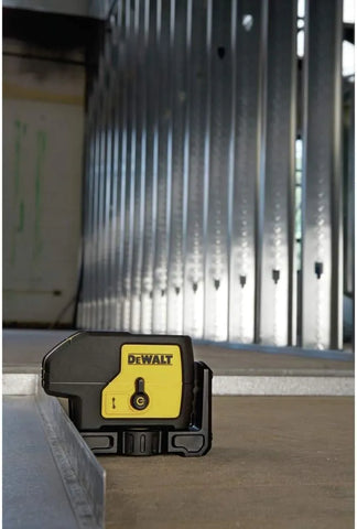 DEWALT Line Laser, Self-Leveling, 3-Beam, Red, Includes Carrying Case (DW083K)