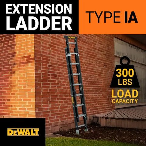 DeWalt Type IA 300lb Rated FG Extension w/ProTop 20' DXL3020-20PT