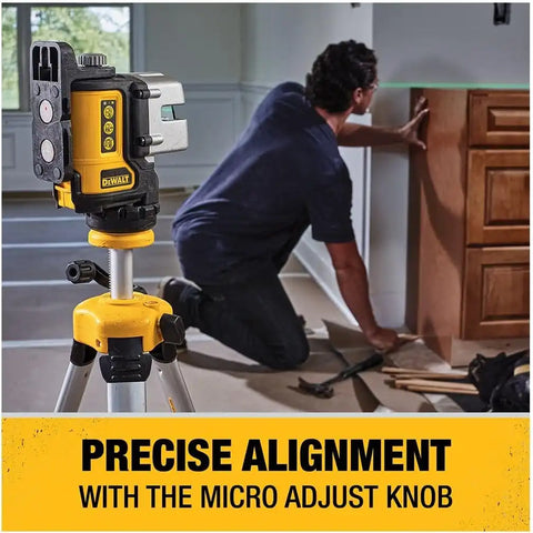 DEWALT Laser Level, Multi-Line, Green, 30-Foot Range (One Size)