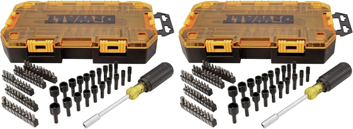 DEWALT Screwdriver Bit Set with Nut Drivers, 71-Piece (DWMT73808) (Pack of 2)