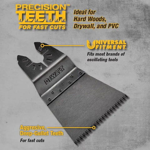DEWALT DWA4270B Precision Tooth Blade (10 Pack), 1-1/4"