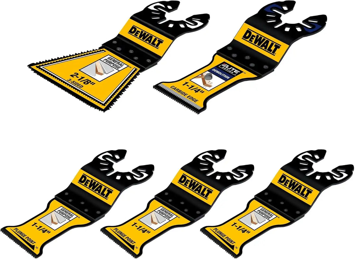 DEWALT OSC Remodeling Assortment (5 Pc) (DWA425RSET)
