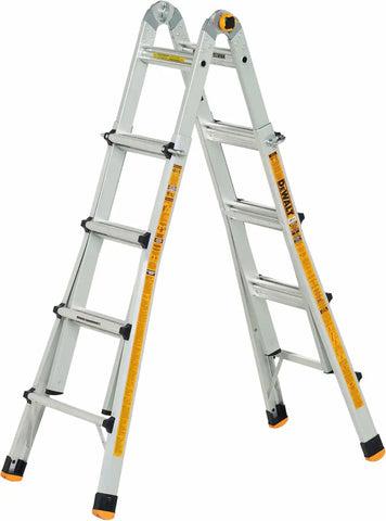 DeWalt DXL2090-17 Aluminum Multi-Purpose Step Ladder, 17-Feet