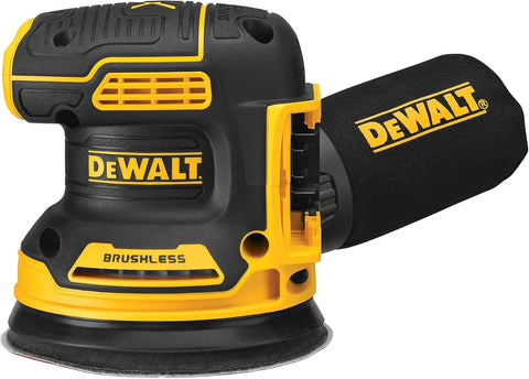 DEWALT 20V MAX Battery Starter Kit with 2 Batteries, 5.0Ah (DCB205-2CK) 20V MAX Orbital Sander, Tool Only (DCW210B)