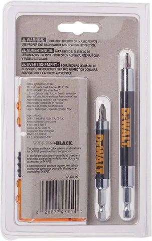 DEWALT Screwdriver Bit Set, Magnetic Drive Guide, 14-Piece, Pack of 1 (DW2097CS)