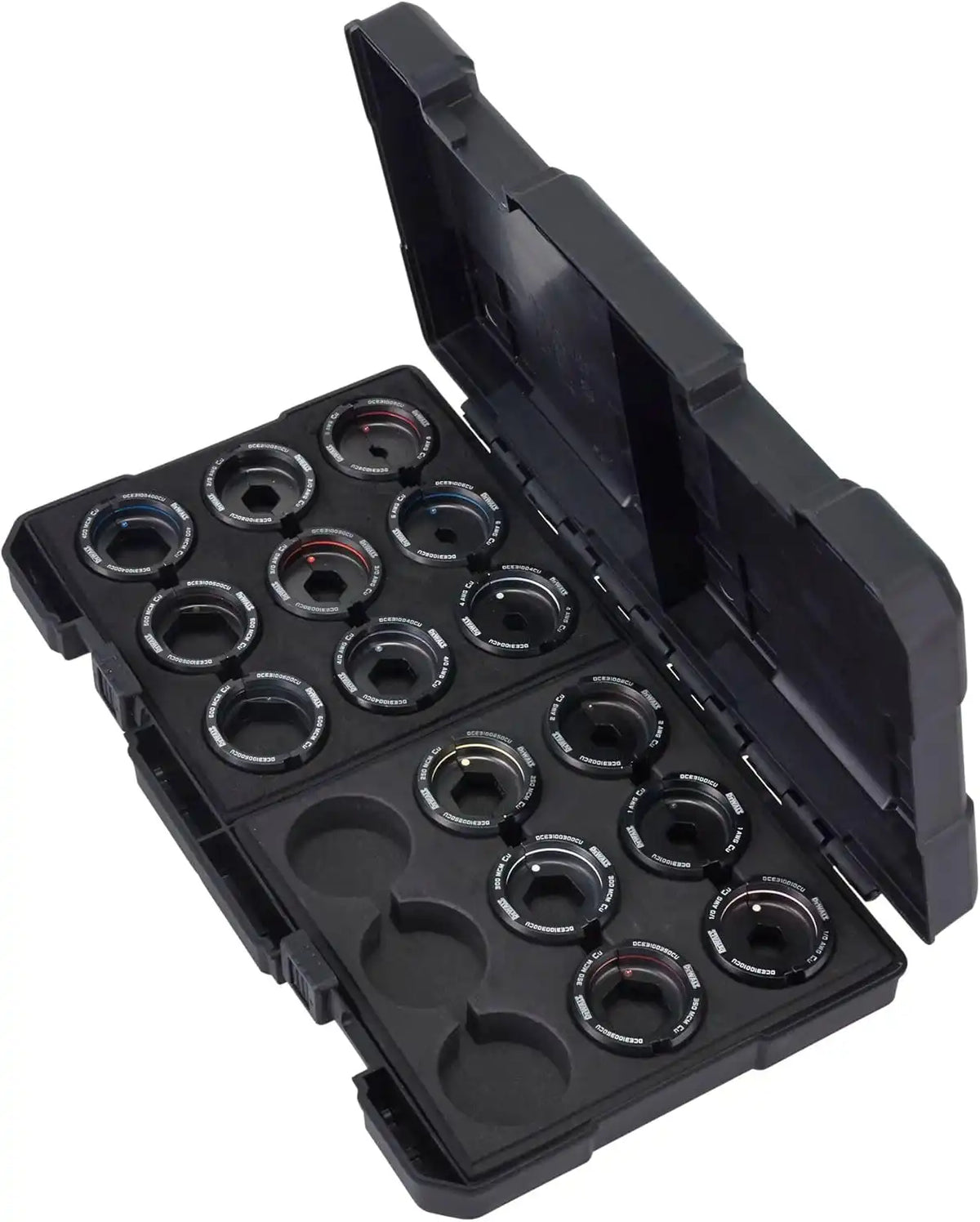 DEWALT U-Type Aluminum Die Kit with #8-350 MCM, For Crimping Tool, Electrical Wire and Cable (DCE3100AK)