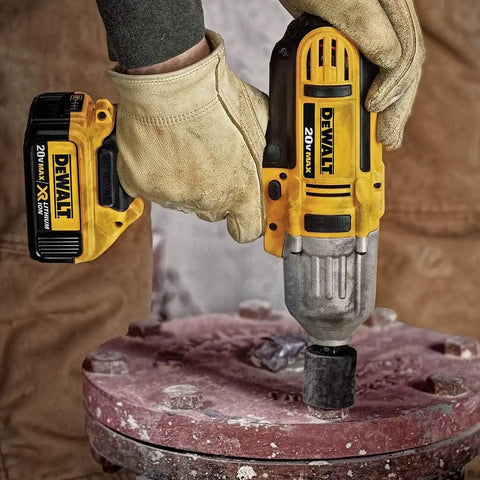 DEWALT 20V MAX* Impact Wrench, High Torque, Hog Ring Anvil, 1/2-Inch (DCF889HM2)