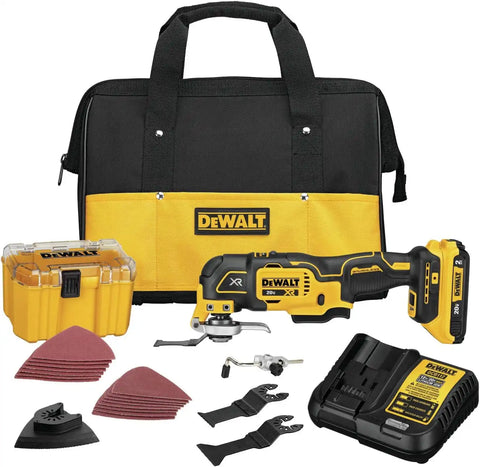 DEWALT 20V MAX XR Multi-Tool Kit, Oscillating Tool, and Orbital Sander