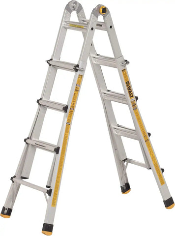 DeWalt DXL2090-22 Aluminum Multi-Purpose Step Ladder, 22-Feet
