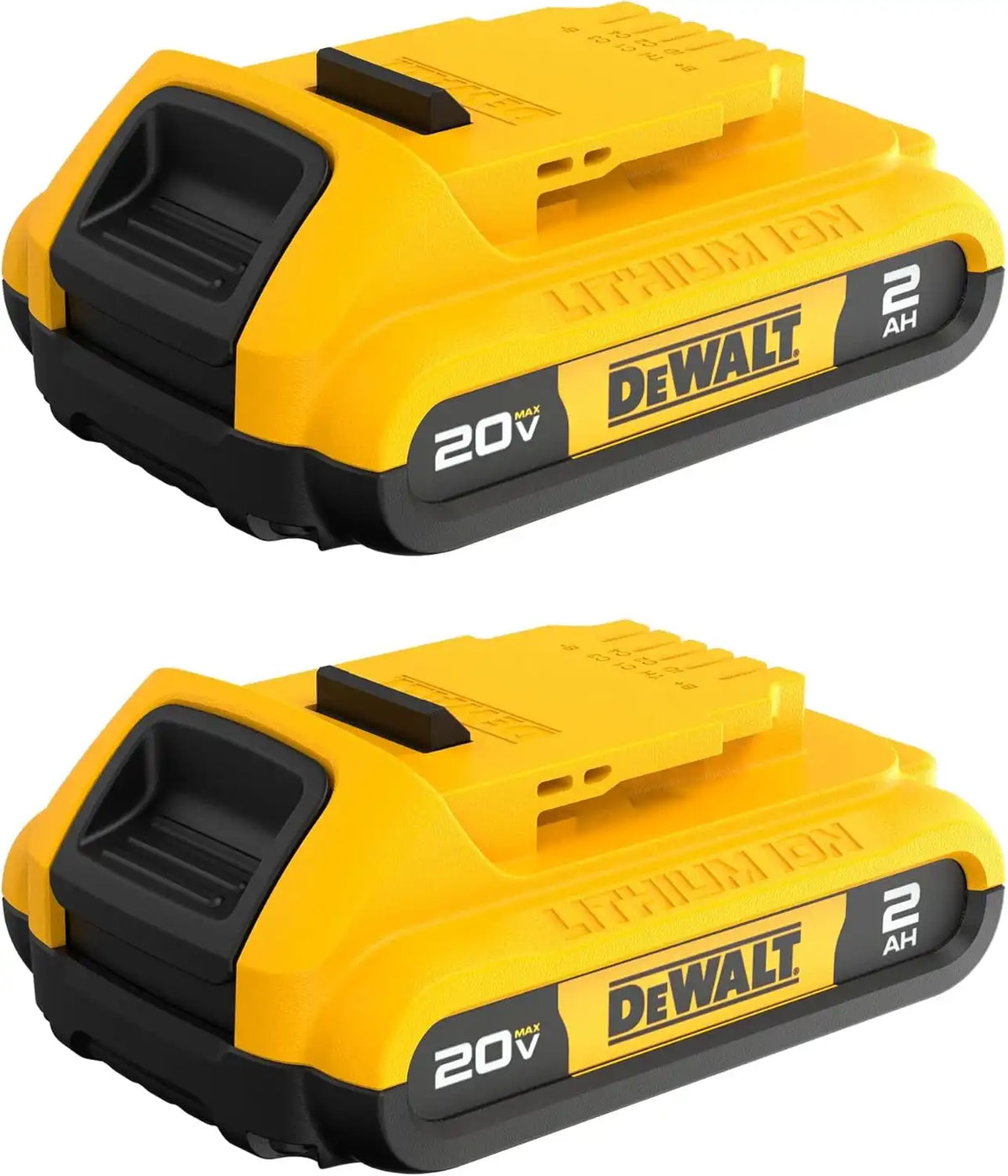 DEWALT 20V MAX Battery, Compact 2.0Ah Double Pack (DCB203-2)