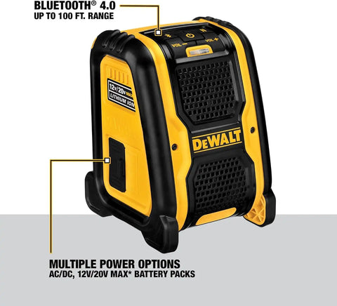 DEWALT 20V MAX Power Tools, 9 Cordless Tool Combo, Impact and Drill Driver, Oscillating Tool, Grinder,Circular and Reciprocating Saw,Right Angle Drill,Speaker,LED Light, 2 Batteries,Charger (DCK940D2)