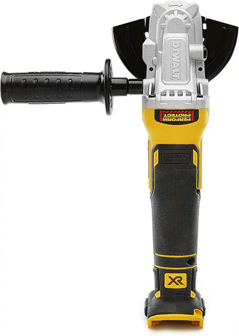 DEWALT 20V MAX* XR Angle Grinder with Brake, 5-Inch, Flathead Paddle Switch, Tool Only (DCG413FB)