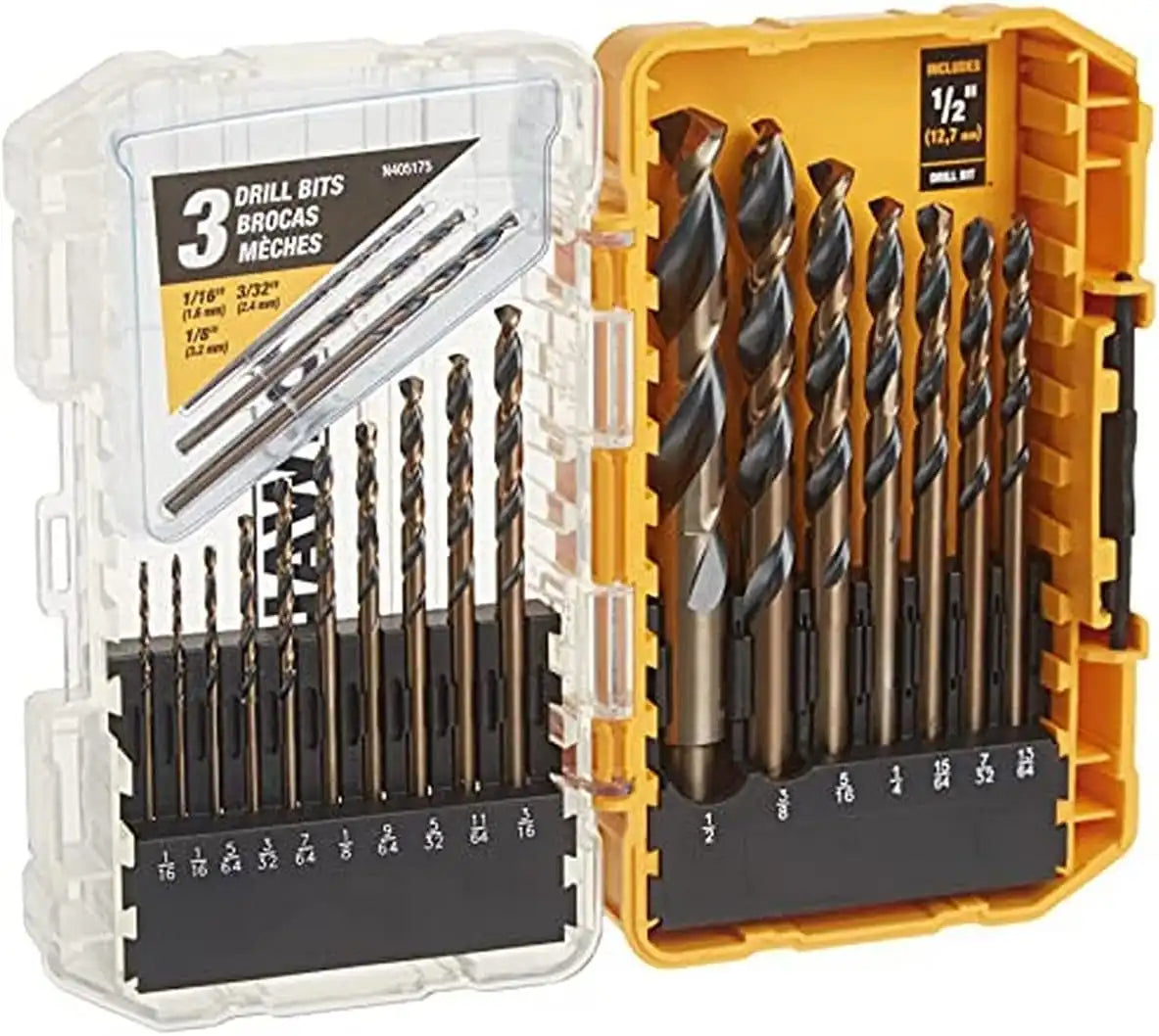 DEWALT Black Oxide Drill Bit Set, 20-Piece (DW1177)