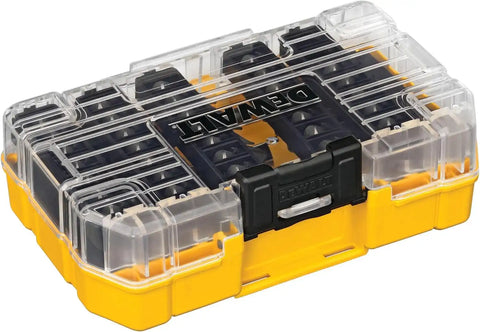 DEWALT Screwdriver Bit Set with Tough Case, 45-Piece (DW2166), Grey/Silver Screwdriving Set with Tough Case