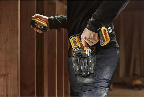 DEWALT Drill Holster for Tool Belt, Durable, Easy Tool Access (DWST540502)