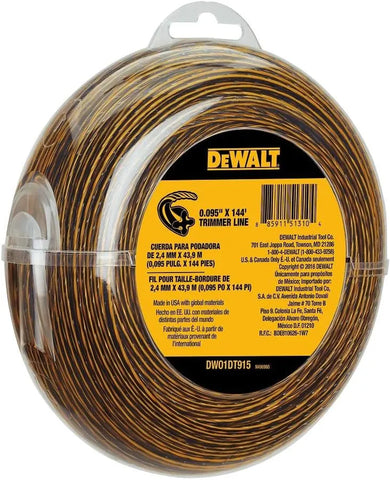 Dewalt Trimmer LINE .095IN X 144FT DWO1DT915