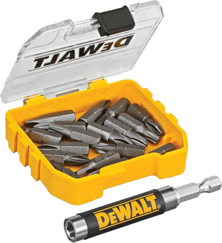 DEWALT 18 pc. Compact Magnetic Drive Guide Set, Yellow (DWAF2058CS)